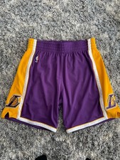 LA Lakers Mitchell  Ness 08-09  Men  s XL Purple Basketball Shorts
