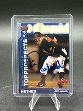 Pat Neshek 2006 Choice International League Top Prospects Auto