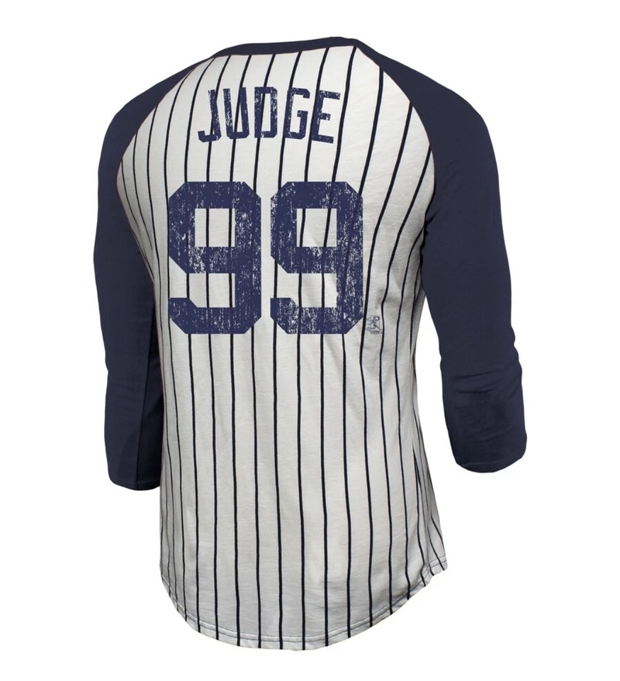 MAJESTIC THREADS MLB NEW YORK YANKEES AARON JUDGE JERSEY SHIRT SIZE M - Image 2 of 4