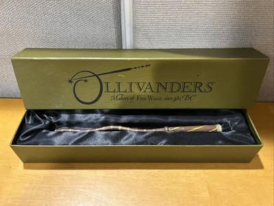 Harry Potter Ollivander's Willow Wand Universal Studios Wizarding Used with Box