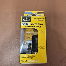 Appion MGAVCT 1/4 Inches MegaFlow Vacuum-Rated Valve Core Removal Tool