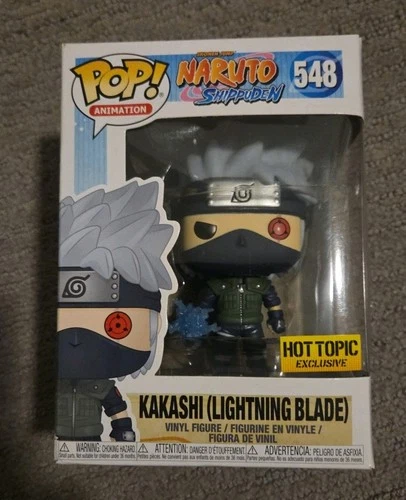 Funko Pop! Naruto Shippuden Kakashi Lightning Blade #548 Hot Topic Exclusive