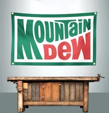 MOUNTAIN DEW 3' X 5' BANNER FLAG