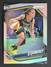 2025 Panini Prizm WNBA - Silver Prizms #95 - JJ Quinerly - Dallas Wings