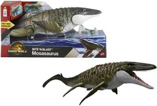 Jurassic World Rebirth Bite N Blast Mosasaurus Action Figure and Mini