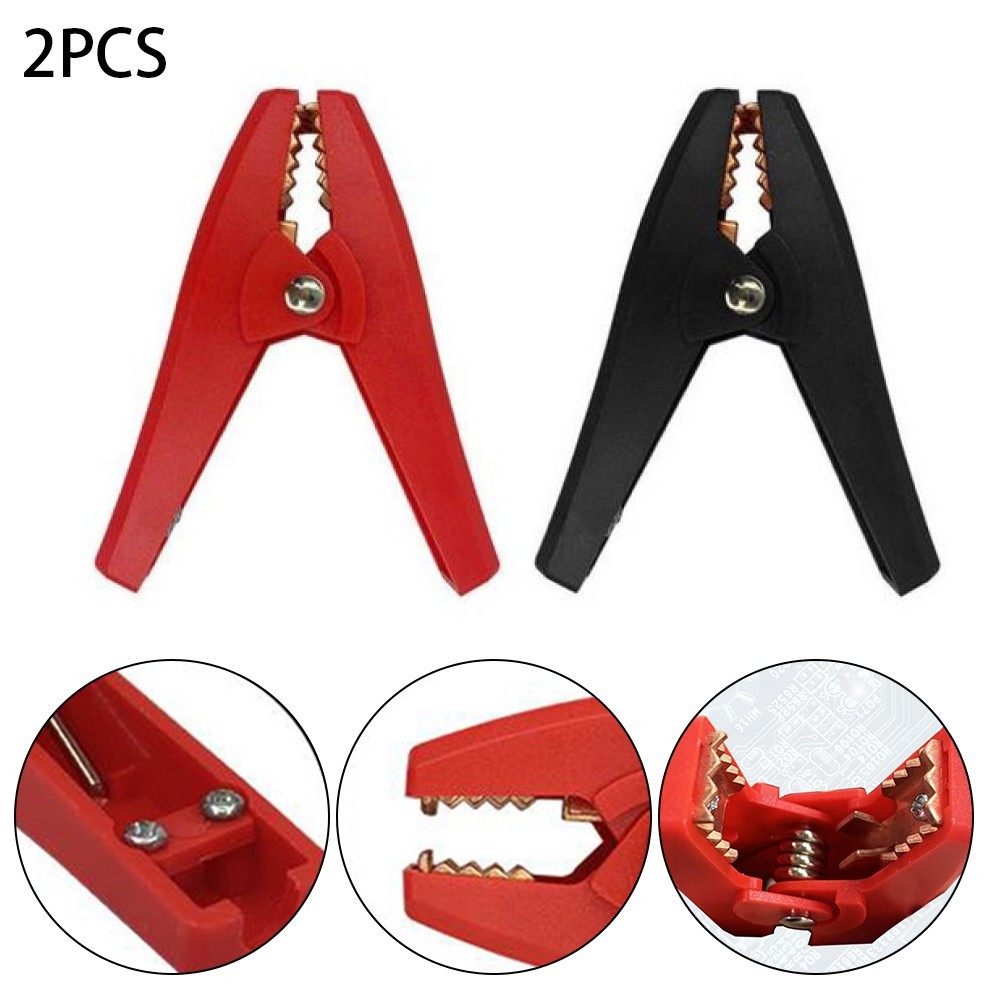 56-teiliges Crocodile-Clip-Set – Gemischte Krokodilklemmen, Isoliert, Crimp