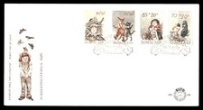 Mayfairstamps Netherlands FDC 1982 Character Illustrations Kinderpostzegels Firs