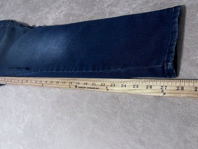 4461. Seven 7 women straight legs high rise blue color jeans in