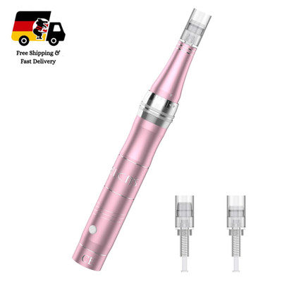 PELCAS Derma Pen Mikronadelstift Wiederaufladbar 3 Geschwindigkeiten