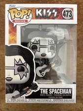 Funko Pop! Figura de juguete KISS The Spaceman #473 -- Caja dañada