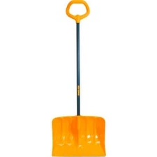 TrueTemper 1651200 19"" Poly Combo Snow Shovel W/ Steel VersaGrip Handle Ames