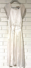 ilovegorgeous London Girls White Silk Blend Angelica Dress Size 10-11 - Grecian