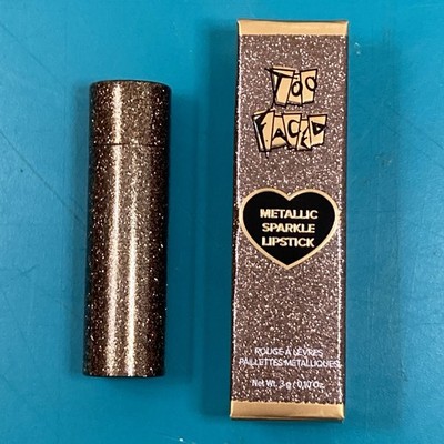 NEW Too Faced Metallic Sparkle Lipstick 20th Anniversary Throwback Shade Hoochie