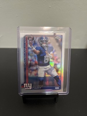 Topps Chrome 2025 - Jaxson Dart New York Giants RC REFRACTOR