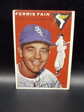 1954 Topps - Ferris Fain #27 White Back