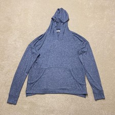 UGG Hoodie Women’s Medium Blue Lightweight Soft Lounge Pullover Casual Top