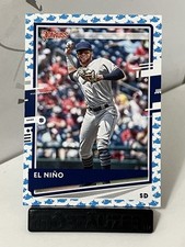 2020 Fernando Tatis Jr Donruss Baby Shark Emoji/El Niño Double Parallel Rare!