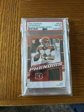 2020 Donruss Joe Burrow Rookie Phenom (black Patch) PSA 10