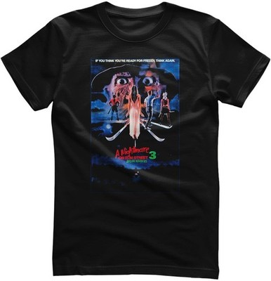 A Nightmare On Elm Street T-Shirt Dream Warriors Poster WB-1-NOES016