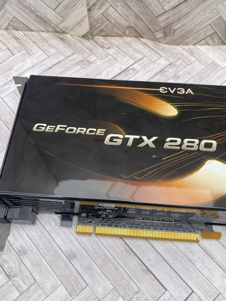 EVGA Nvidia GeForce GTX 280 1GB GDDR3 PCIe x16 GPU Video Graphics Card UNTESTED - Image 3 of 4