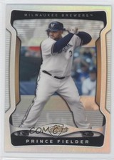 2009 Topps Finest Refractor Prince Fielder #28 0a1