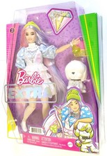 Barbie Extra Doll #2 With Puppy Hair Pink/Purple Mattel GVR05