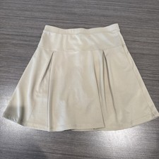 IZOD Sensory Friendly Uniform Skort Sz 16 Youth Khaki Approved Schoolwear