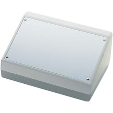 OKW AS054468 Pult Gehäuse 228x76x216 ABS Aluminium Aluminium eloxiert