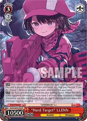 ''Hard Target'' LLENN - GGO/SE50-E25 R - SAO Alternative Gun Gale Online 2 Extr...