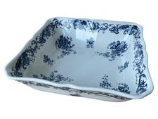 Villeroy & Boch Dekoschale Porzellan Klassisch Weiß Florales Muster 22 cm