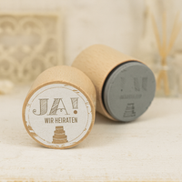 Motivstempel Ja, Wir Heiraten Stempel Hochzeit Textstempel Hochzeitsstempel