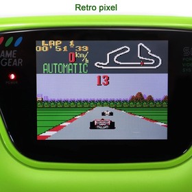 3.5" Laminated High Definition IPS LCD Kit W/Shell Case For For SEGA Game Gear