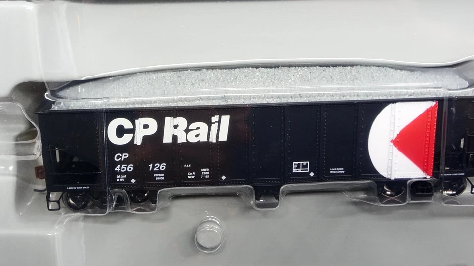 Athearn 76420 HO RTR Canadian Pacific CP Rail 40' Ballast Hopper 4 Car Set - Image 3 of 4