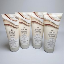 Bath Body Works 4pc Lot Warm Vanilla Sugar Moisturizing Body Washes 10oz Each