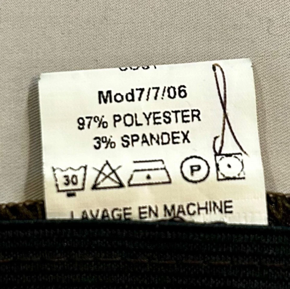 Lauren Vidal Paris Pants Womens (T2) Med Preppy Minimalist Quiet Luxury Trousers - Image 4 of 4