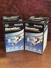 Philips - DuraMax - Indoor Spotlights - Medium Base/BR19 - 50w - 2 Pack