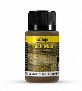 weathering mud vallejo 40ml effects thick acrylic european paint