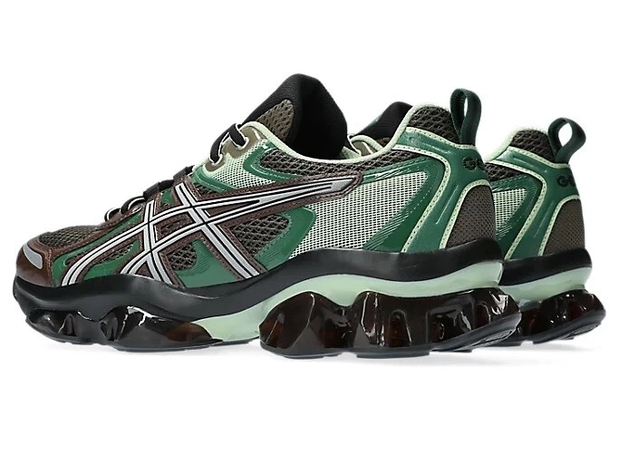 ASICS Gel-Quantum Kinetic Oscuro Sepia Shamrock Zapatillas Nuevo Hombre Talla 42 - Imagen 3 de 4