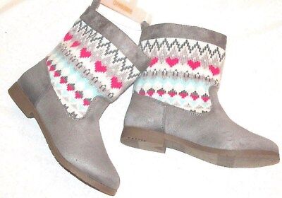 GYMBOREE ENCHANTED WINTER SILBER METALLIC GLITTER BOOTIES 6 7 8 9 NWT
