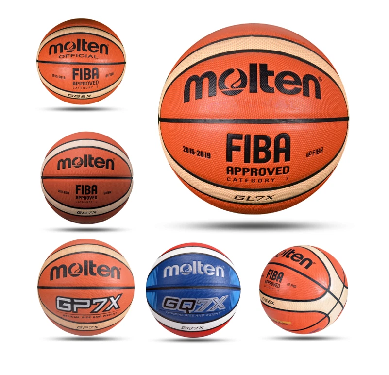 Basketball Ball PU Material Official Basketball Free With Net Bag and  Outdoor/ Indoor Basketball Matching and Training Ball Size 5