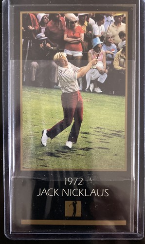 Jack Nicklaus 1997 GSV Grand Slam Ventures 6 Masters gana lote 63 65 66 72 75 86 - Imagen 4 de 7
