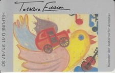 Muster-/Demokarte GSM / SIM - D1 Telekom - Comic     (704)