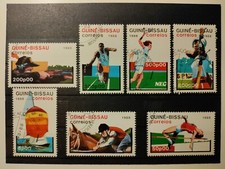 1988 Znaczki Gwinea Bissau (Olimpiada), CTO, NH, OG