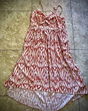 Nine West Maxi Dress Size Xl , Summer Dress Peach But Fits Like 1x . Adj Straps