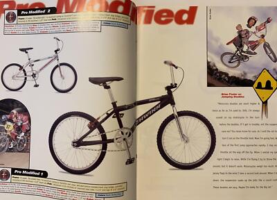 1996 Schwinn Bicycle Co. BMX Catalog brochure Hydraglide Modified