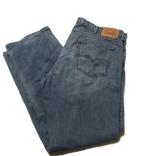 Mens 40x32 Levis 559 Jeans Medium Wash 