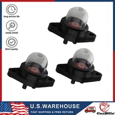 3X Primer Bulb For Craftsman Poulan Chainsaw 188-513 188-518 530071835 530047213