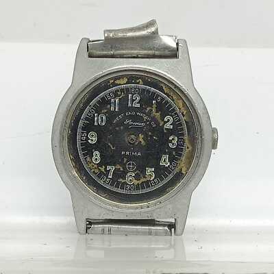 West End Watch Co Sowar Prima Manual Winding Vintage Watch For Parts MUR481ALI1