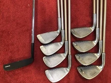 Golfsmith Tour Model IV Irons 3-PW Mid Flex Graphite Shaft And Putter