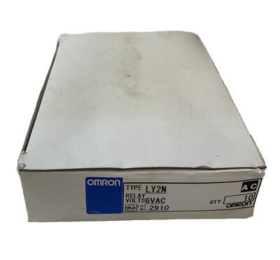 Omron LY2N Relay 6VAC Lot of 10